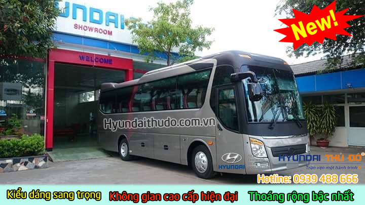 Xe khách Universe mini 29 chỗ hoàn toàn mới  